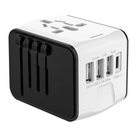 Multifunctional travel charger 3USB + TypeC multi-country universal socket American standard European standard British standard Australian standard charging base